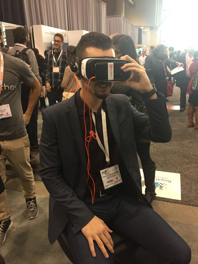 Nathan and the virtual reality